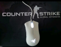 雷蛇（Razer）炼狱蝰蛇标准版有线鼠标 人体工学  电竞游戏 右手通用型 吃鸡/LOL/CS GO游戏鼠标 白色 实拍图