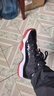 Jordan男篮球鞋 乔丹经典复刻AJ11 JORDAN 11 运动鞋FV5104-006黑红 44 实拍图