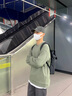 名创优品（MINISO）圆领卫衣男春秋2025新款纯色宽松硬挺长袖上衣青少年男士无帽外套 棕榈绿 L 175(收藏加购优先发) 实拍图