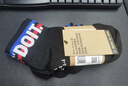 耐克(NIKE)袜子男女同款 吸汗透气运动袜 短袜三双装DX5080-010黑M 实拍图