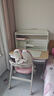 爱果乐儿童学习桌小学生书桌家用写字桌学习桌子实木套装儿童桌椅小户型 启蒙家7pro四层1m 粉色 实拍图