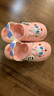 巴拉巴拉宝宝洞洞鞋儿童拖鞋夏季软底防滑洗澡婴儿幼儿室内家居女童凉拖鞋 实拍图