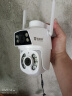 镭威视4g终身免流量监控摄像头手机远程wifi高清监控器360度无死角带夜视全景可对话追踪农村院子室户外 WiFi版】双镜头双画面+128G 实拍图