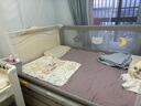 丸丫婴儿床围栏宝宝防摔护栏床边防掉档板免打孔床头加固三面1.5*2.0 实拍图