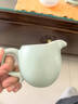 祥业德化精致汝窑耐热公道杯开片可养汝瓷分茶器汝窑公杯茶海 美人肩公道杯 实拍图