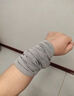 芸惜惠冷感运动毛巾健身夏季冰丝冷感凉爽降温消暑巾吸汗速干冰凉毛巾 圆硅胶-浅灰 吸汗速干30*90cm（涤纶) 实拍图