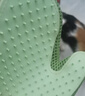 憨憨乐园撸猫手套狗毛猫毛清理器猫咪洗澡按摩除粘去浮毛刷梳子神器两面 实拍图