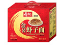 寿桃金装虾子面港式竹升面早餐方便面面条礼盒装非油炸云吞面910g/箱 实拍图