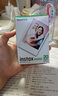 富士FUJIFILM instax立拍立得相机 3英寸相纸胶片胶卷 3寸双包+相册+冰箱贴【20张白边】 官方标配 实拍图