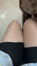 嫚熙（EMXEE）产后收腹提臀裤女塑形束腰高腰无痕春秋塑身裤打底内裤安全裤黑色 实拍图