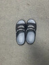 森馬拖鞋男夏季外穿高颜值踩屎感速干凉拖男士开车室内外防滑沙滩凉鞋 黑色【升级版】 40 【40-41同码】 实拍图