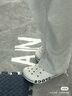 crocs卡骆驰洞洞鞋贝雅卡骆班轻便耐磨一脚蹬休闲鞋|205089 白/深蓝-126 45 (290mm) 实拍图