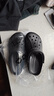 卡骆驰crocs洞洞鞋贝雅男鞋女鞋轻便耐磨一脚蹬拖鞋休闲鞋|10126 黑色-001 40 (250mm) 实拍图