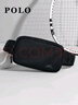 POLO胸包男士运动挎包男休闲斜挎包轻便腰包男通勤手机包休闲单肩小包 实拍图