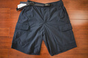 京东京造【速干凉感工装短裤】防晒耐磨轻量多口袋防泼水裤子男女 黑色S 实拍图