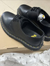 马丁（DR.MARTENS）1461 Quad夏季松糕通勤光面皮黑色厚底皮鞋单鞋 黑色 38 实拍图