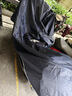 正招雨衣电动摩托车雨衣双人男女款加大加厚电瓶车长款全身防暴雨雨披 藏青 5XL双人款 实拍图