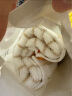 京东京造 90g抗菌纯棉毛巾 A类柔软速干新疆棉加厚洗脸大面巾 2条 白+蓝 实拍图