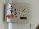 墨派奶油风绿植电表箱装饰画带时钟万年历遮挡配电箱总闸网络线盒子 12平安喜乐 液压50*40cm(遮挡37*27) 实拍图