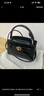 CHARLES&KEITH鳄鱼纹凯莉包手提斜挎婚包包女包生日礼物CK2-50270880-1 Black黑色 S 实拍图