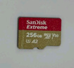 闪迪（SanDisk）256GB TF(MicroSD)内存卡 4K极速金卡A2 V30 U3行车记录仪 运动相机无人机 监控存储卡 读190MB/s 实拍图
