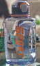 富光吨杯桶大容量塑料杯水杯Tritan刻度吸管运动户外水壶杯子1600ML 实拍图