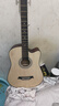 维卡斯（WEIKASI）民谣吉他初学者木吉他单板新手入门练习琴guitar吉它学生男女乐器 38英寸原木色+礼包【初学推荐】 实拍图