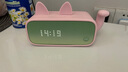 天猫精灵 IN糖3智能音箱家用智能音响声控蓝牙音箱无线蓝牙音响语音控制闹钟音箱儿童蓝猫小音响天喵官方店 IN糖3布焦绿（猫咪粉保护套） 官方标配 实拍图