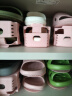 名创优品（MINISO）软云系列浴室拖鞋 米白39-40码 实拍图