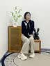 鸢草屋溯溪鞋女夏季户外穿老爹洞洞鞋沙滩防滑踩屎感增高涉水鞋厚底凉鞋 潮流百搭厚底洞洞鞋【白色】 36 标准码【6cm增高踩屎感丨配鞋带】 实拍图
