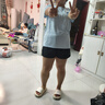 安踏速干套装丨运动短袖短裤两件套女夏季冰丝跑步吸湿透气羽毛球服 实拍图