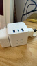 公牛（BULL）20W PD苹果快充魔方插座/插线板/插排/接线板 Type-c+USB+3孔全长1.5米白色 GNV-UU2203C总控开关 实拍图