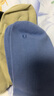 ubras新疆棉透气男士中筒袜棉袜子男清爽无异味抗菌袜5双情侣袜五色 实拍图