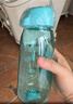 特百惠（Tupperware）乐趣550ML塑料杯夏季男女学生便携运动水杯子大容量双饮口 碧海蓝 实拍图