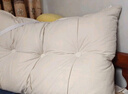 床头软靠垫雪尼尔榻榻米软包床上双人靠枕沙发靠枕客厅可拆洗 雪尼尔-云悠-浅灰 180*60*18cm（适合1.8m床） 实拍图