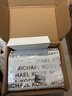 MICHAEL KORS迈克高仕 MK Charm 中号老花拼色链条信封包手拿包单肩斜挎 香草白/裸粉色 173 NS 实拍图