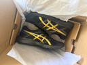 亚瑟士ASICS男鞋缓冲透气跑步鞋运动鞋网面回弹跑鞋GEL-CONTEND 4 黑色/金色 42.5 实拍图