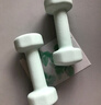 Keep彩色浸塑哑铃男女健身女士手臂塑形力量训练 薄荷绿 1.5kg*2 实拍图