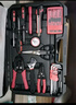 卡夫威尔 电讯工具箱套装电子电工工具套装电力维修万用表56件套 H13036A 实拍图