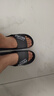 洁丽雅特大码男士外穿拖鞋夏季户外运动时尚防滑耐磨踩屎感凉拖鞋男款 黑色 46-47 (标准码) 实拍图