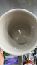 无印良品（MUJI）炻瓷 马克杯 家用水杯 陶瓷杯 咖啡杯 办公室 米灰色  500ml 实拍图