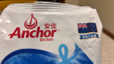 安佳（Anchor）全脂奶粉400g袋装 学生成人奶粉 新西兰进口奶源冲饮烘焙 实拍图