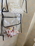 友纳浴室防水袋卫生间洗澡挂衣服袋子宿舍装衣服挂袋悬挂包包收纳神器 黑+白大号+2个挂钩【不起雾/高透明/可触屏】 实拍图