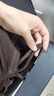 歌莉娅针织t恤短袖女装夏季新品抽绳针织衫收腰上衣显瘦穿搭1E5C0B060 91Y啡色 L 实拍图