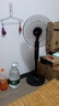 骆驼电风扇家用落地扇空气循环扇2025新款大风力轻音风扇智能语音遥控摇头扇铝叶立式客厅卧室台地两用 20号遥控款【5叶优质塑叶 3档调节 7H定时】 广角送风 可升降调节 实拍图