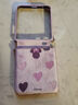 雅好适用荣耀magicVfilp2手机壳magicvflip2折叠屏新款女MagicVFilp卡通爱心米妮迪士尼带挂绳防摔全包 爱心米妮暗紫【银色】升级护轴+珍珠挂绳 荣耀Magic V Flip2 晒单实拍图