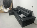 BOJO电动功能沙发床一体两用2025新款小户型客厅意式真皮艺劳伦斯9012 3.2m三人位（三电动） 接触面真皮 实拍图