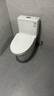 九牧（JOMOO）11262-2-1/31KA-2家用马桶卫浴虹吸式节水抗菌易洁坐便器305坑距 实拍图
