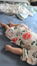 babylove婴儿连体衣夏季竹棉山茶纱布和尚服新生儿宝宝衣服薄款透气哈衣 实拍图