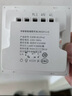 领普科技超薄智能开关E3 Pro AG玻璃蓝牙mesh2.0 已接入米家APP零火双键白 实拍图